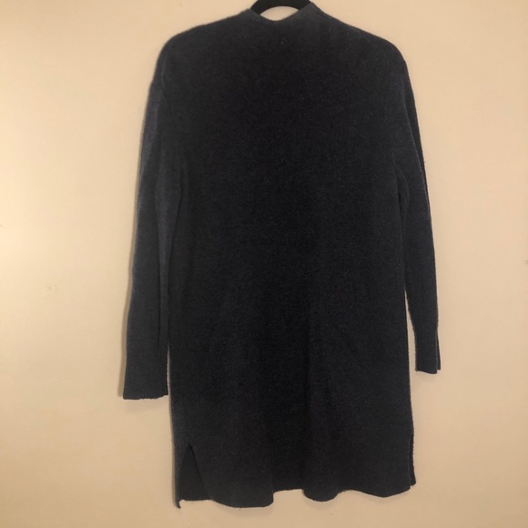 Madewell Wool Blend Dark Blue Long Cardigan - Picture 5 of 6